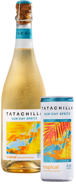 Tatachilla Sun'day Spritz - TROPICAL 750ml bottle and 250ml can
